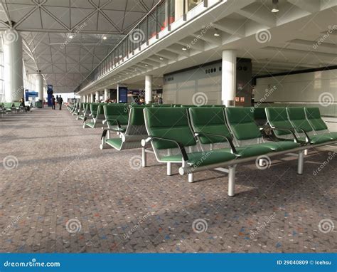 Airport boarding area stock image. Image of departure - 29040809