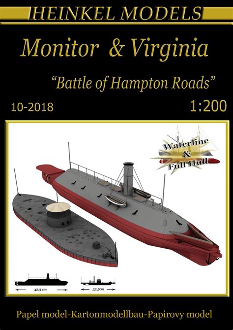 Uss Monitor Model Kit