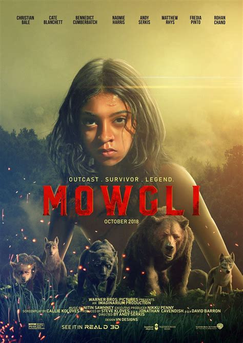 Mowgli: Legend of the Jungle | Jungle book movie, Film poster design ...