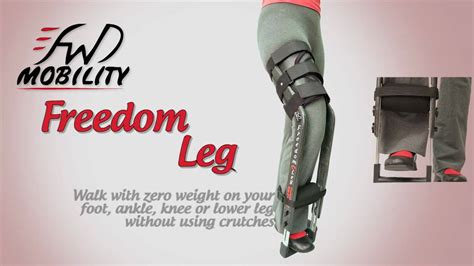 FWD Mobility Freedom Leg Brace Video - YouTube