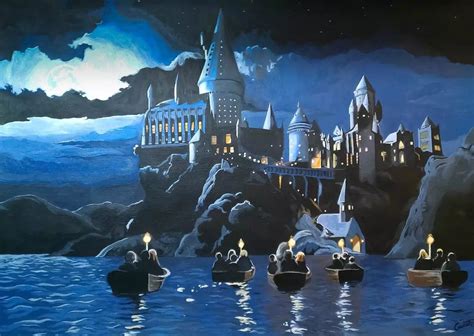 Harry Potter y la piedra filosofal. J.K.Rowling | Harry potter painting ...