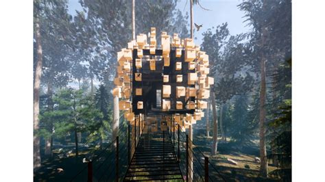 BIG Reveals Design of Treetop Hotel Room Wrapped in Bird Nests | ArchDaily