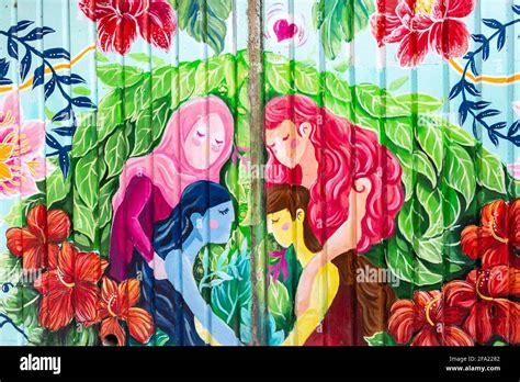 Kuala Lumpur Street Art Stock Photo - Alamy