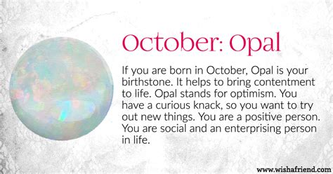 October Birthstone