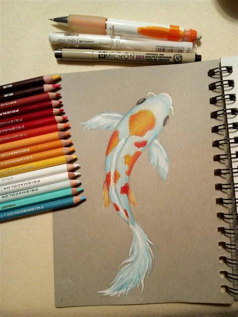 Koi fish drawing by philosophicalphoton on DeviantArt | Koi fish ...