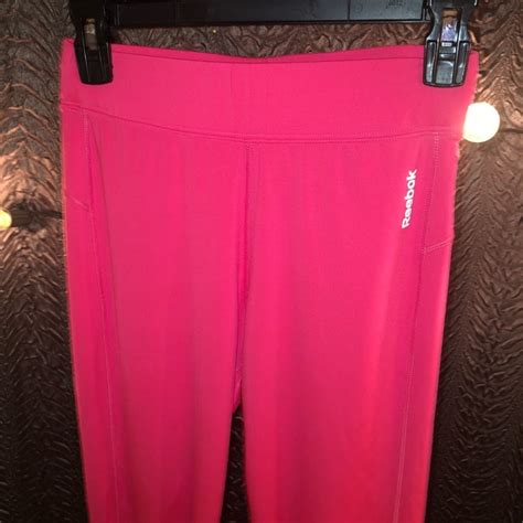 Reebok | Pants & Jumpsuits | Hot Pink Reebok Athletic Leggings | Poshmark