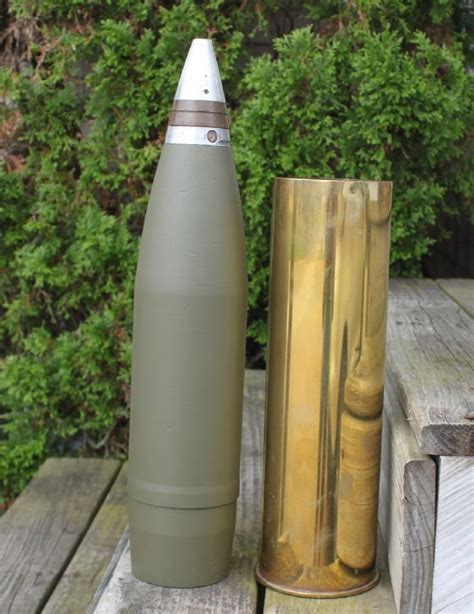 105mm Artillery shell and projectile - FIREARMS & ORDNANCE - U.S ...