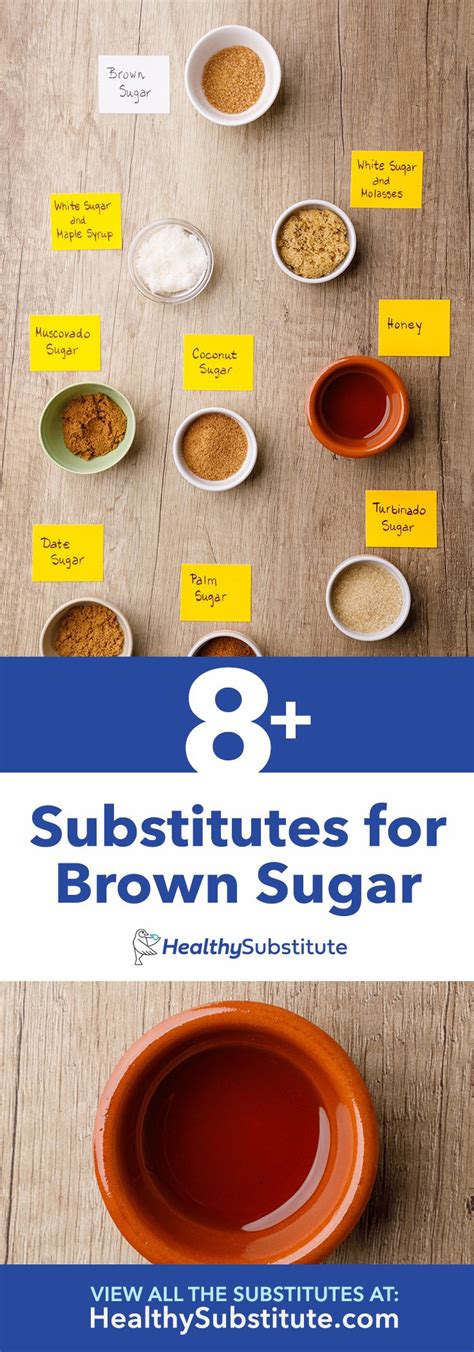 8 Brown Sugar Substitutes (Does White Sugar Work?) - Healthy Substitute