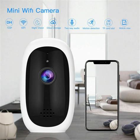 HD Night Vision Wireless WiFi Smart Home Security Camera Video Baby Dog ...