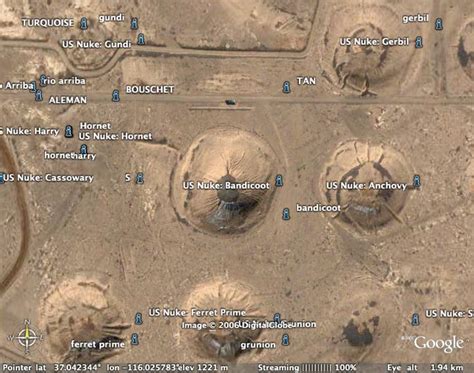 a sibilant intake of breath: Nuclear Test Sites