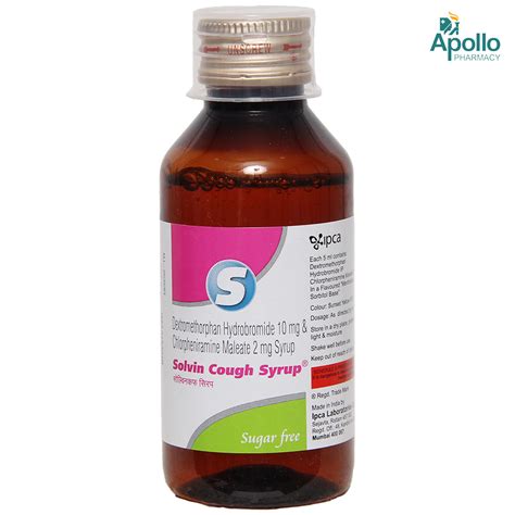 Solvin Cough Syrup | Uses, Side Effects, Price | Apollo Pharmacy