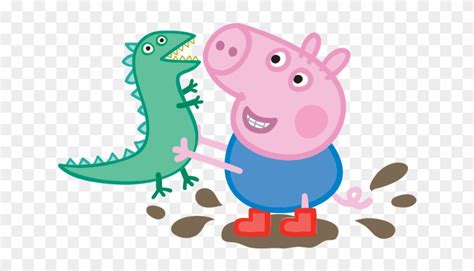 Peppa Pig George And Dinosaur - Free Transparent PNG Clipart Images ...