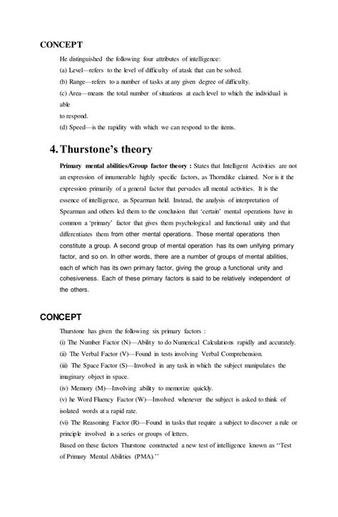 Theories of intelligence