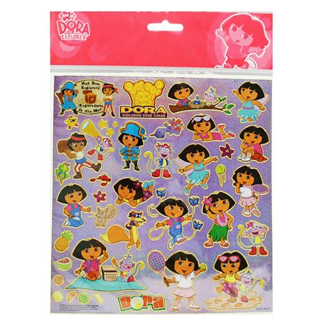 Dora the Explorer Imagination Fun Assorted Sticker Collection (41 ...