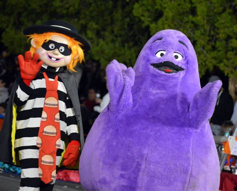 Grimace Hamburglar