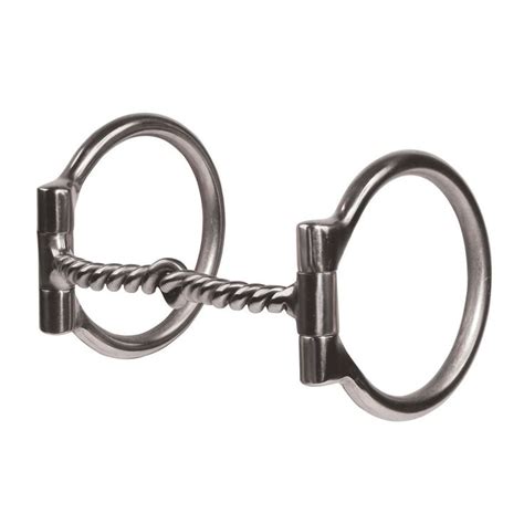 Professionals Choice Equisential D-Ring Twisted Wire Snaffle BitDefault ...