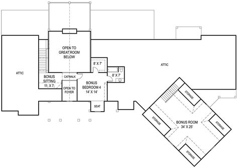 Lake Front Plan: 2,878 Square Feet, 3 Bedrooms, 2.5 Bathrooms - 4195-00010