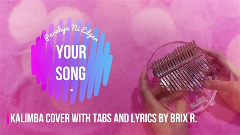 Your Song | Parokya Ni Edgar | Kalimba Cover with Tabs and Lyrics - YouTube