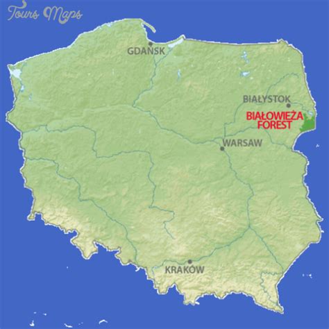 Bialowieza Map - ToursMaps.com