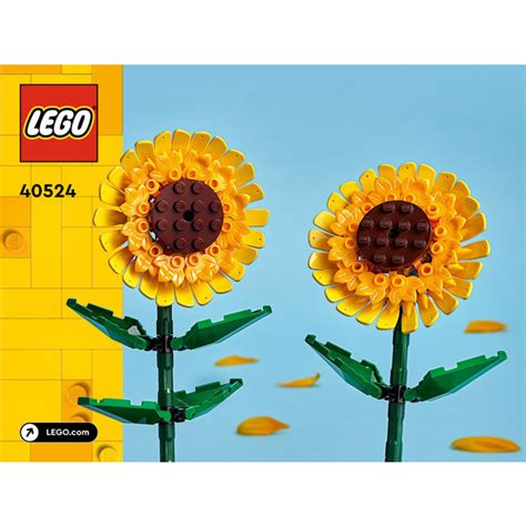 LEGO Sunflowers Set 40524 Instructions | Brick Owl - LEGO Marketplace