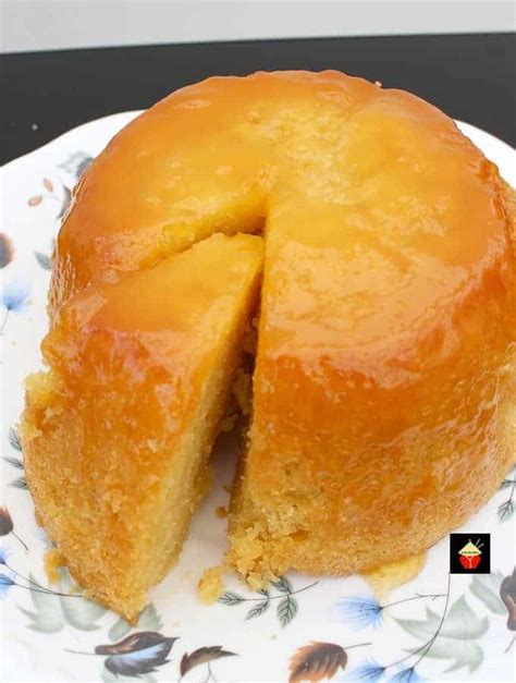 Lemon Steamed Cake or pudding is a lovely soft and fluffy cake steamed ...