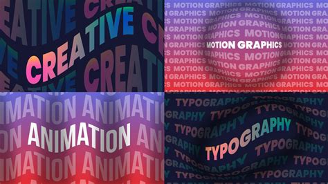 Creative Typography: Text Animation with Motion Graphics in Adobe After ...