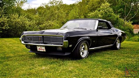 1969 Mercury Cougar XR7 Convertible Triple Black