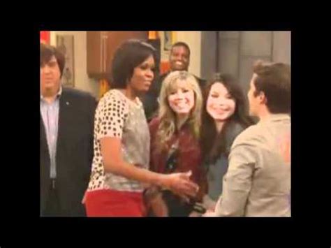 iCarly: @DANWARP GREETS 1ST LADY, MICHELLE OBAMA!!! - YouTube