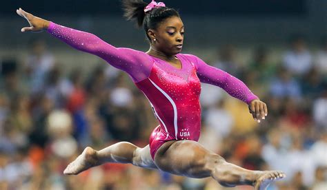 Simone Biles wins all-around title again at world gymnastics ...