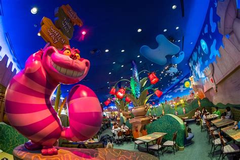 Inside Disney's Alice in Wonderland Restaurant - Disney Tourist Blog