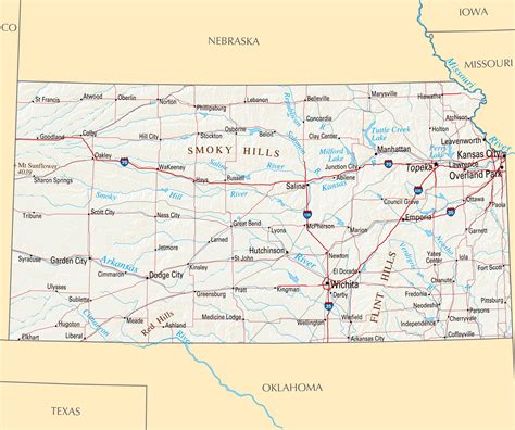 Kansas City Tourist Attractions Map