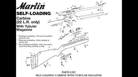 Gun Parts Marlin Model 60 .22LR NEW STYLE Trigger Assembly hunting rifles