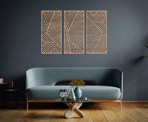 Examples of wooden wall art for any contemporary home