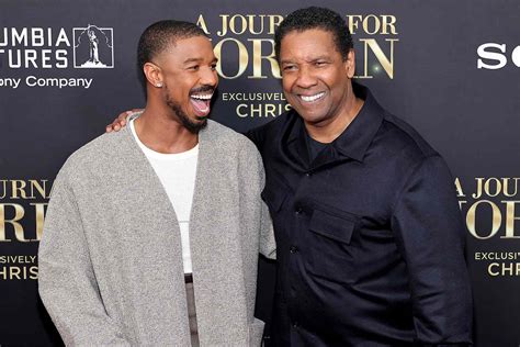 Michael B. Jordan on working with Denzel Washington on A Journal for Jordan