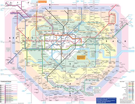 London Metro System Map