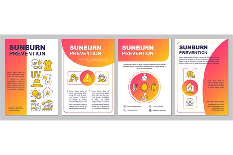 Sunburn Prevention Brochure Template Graphic by bsd studio · Creative ...