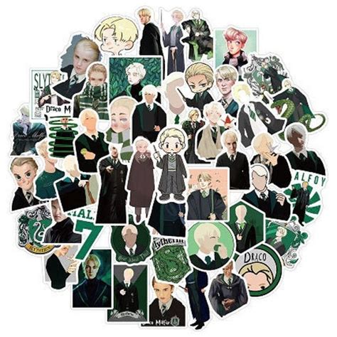 Draco Malfoy Stickers Pack 1-100pcs | Etsy