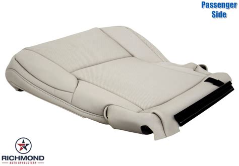 2014-2021 Lexus GX460 Leather Seat Cover: Passenger Bottom, White ...