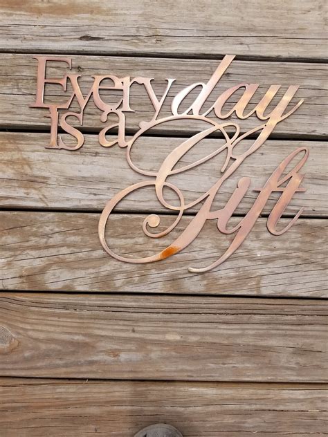 Everyday is a Gift Wall Decor - Etsy