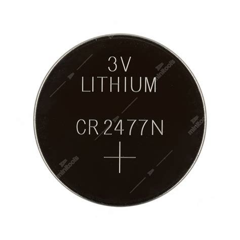 CR2477N Lithium button cell battery