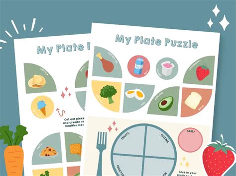 MyPlate Kids Printable Activity Sheet – Ultimate Scouts