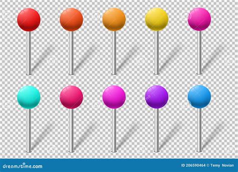 Set of Colorful Map Markers Stock Vector - Illustration of internet ...