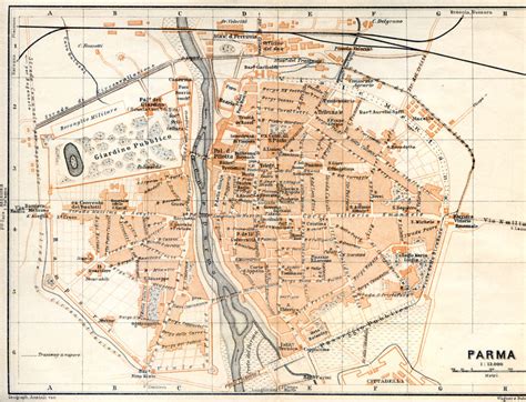 Parma - Free map of Italy - PICRYL Public Domain Search