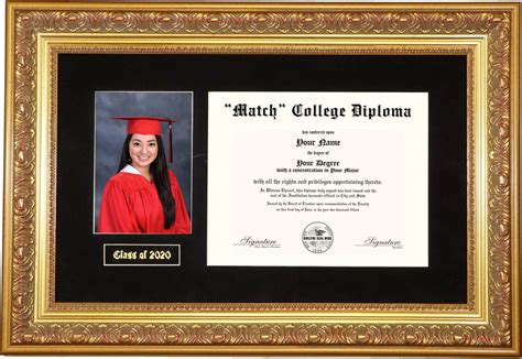 Diploma Frame with Graduation Photo – L.A. Framing Wholesaler, Inc.