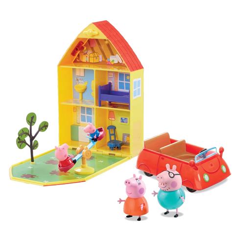 Peppa Pig Peppa's Adventures Peppa's Family House Playset Preschool Toy ...