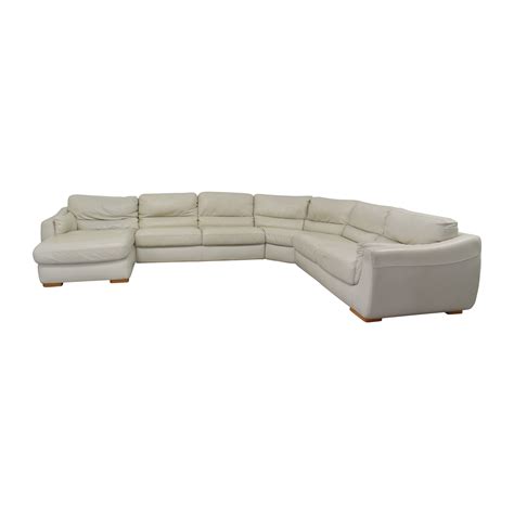 85% OFF - Natuzzi Natuzzi Sectional Couch / Sofas