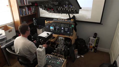 Home Built Flight Simulator Cockpit