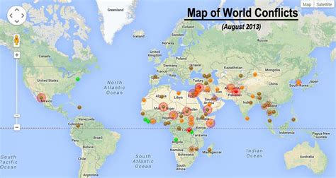 Current World Conflict Map