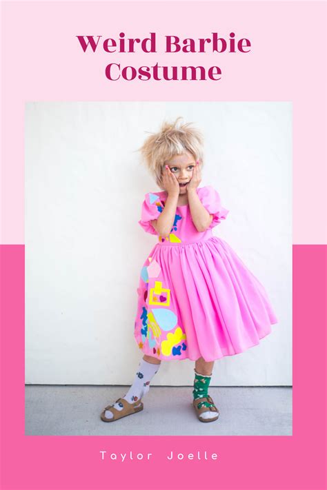 DIY Weird Barbie Costume for Kids - How Can This