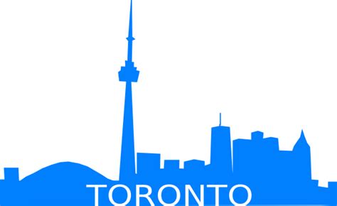 Toronto Skyline Clip Art at Clker.com - vector clip art online, royalty ...